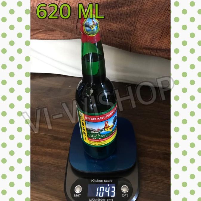 

Minyak kayu putih cap ayam asli / cap ayam jago / 620ML