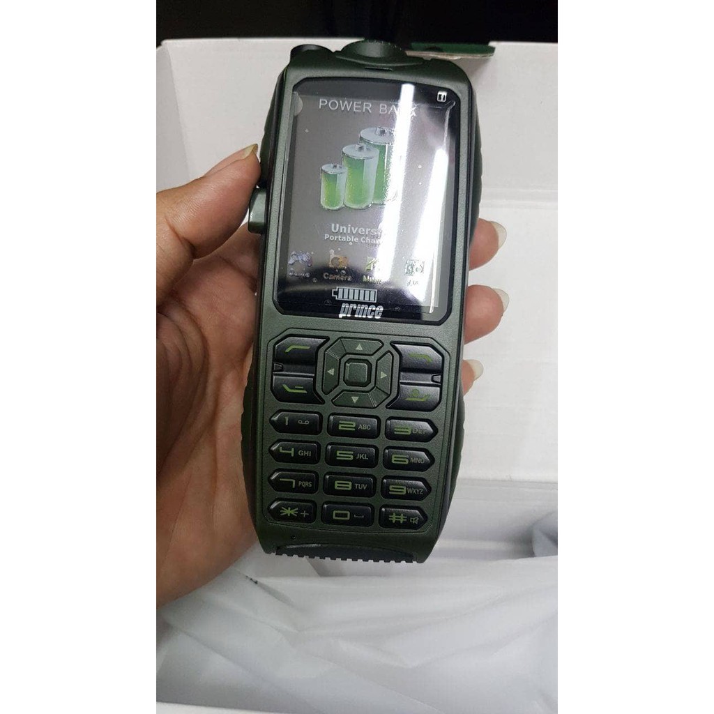 Terlaris Prince PC 9000 HP PowerBank PC9000 Power Bank 3 Sim Card