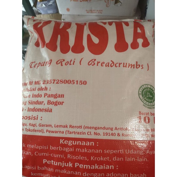 

[MAREM] TEPUNG ROTI PANKO KRISTA 1 KG