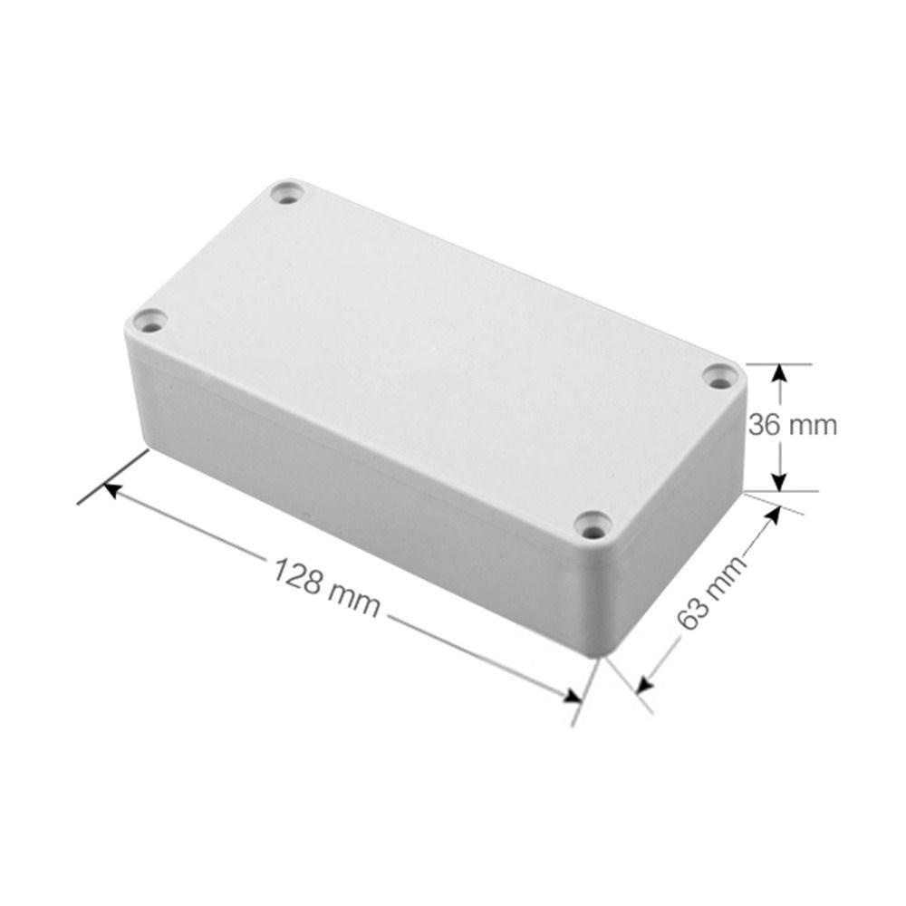 Populer Kotak Proyek Elektronik Hot ABS Plastik DIY Power Transformer Case