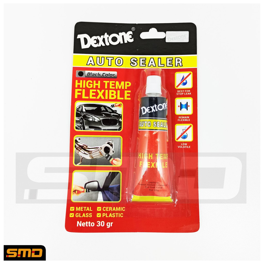 Lem Sealant Dextone Auto Sealer Hitam 30 Gram