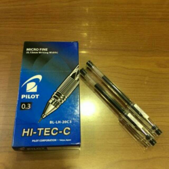 

PULPEN PILOT HI-TEC-C 0.3/0.4 IMPOR JEPANG