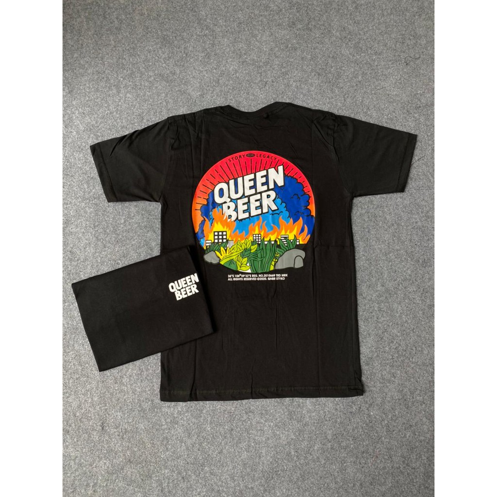 T-SHIRT QUEEN BEER // KAOS QUEEN BEER