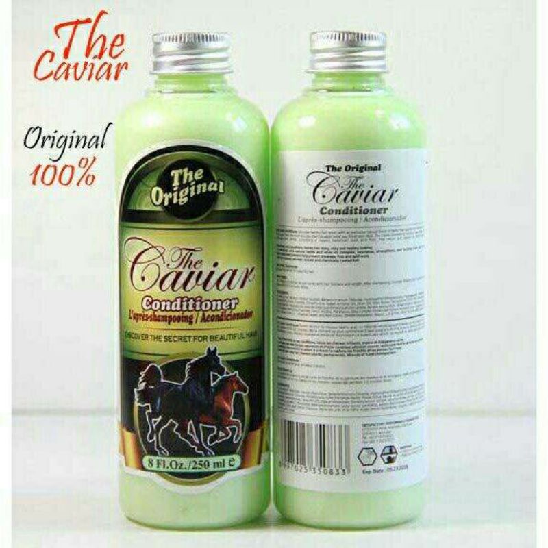 THE CAVIAR SHAMPOO CONDITIONER SHAMPO KUDA BPOM ORIGINAL