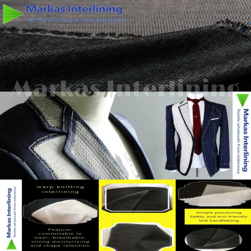 Kain Lem Kufner Untuk Lapisan Jas Dan Pengeras Blazzer Harga Per Meter