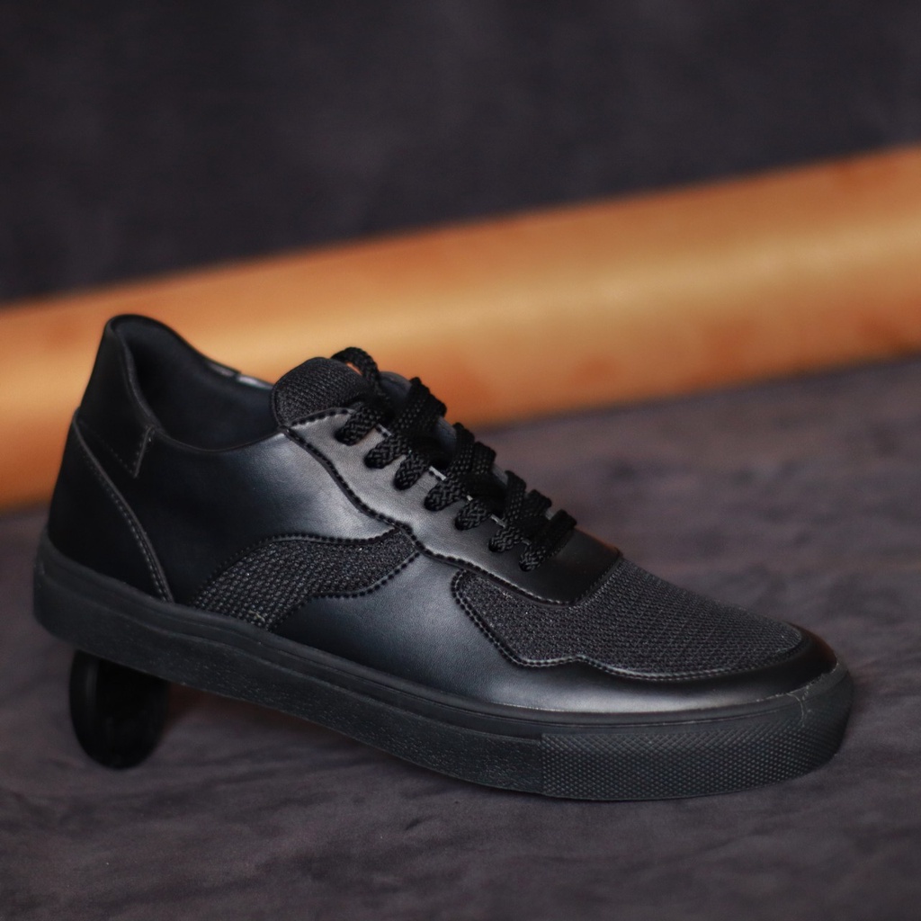 SEPATU SNEAKERS PRIA SEKOLAH KULIAH DEWASA MR JOE NERO KULIT SINTETIS PREMIUM CASUAL FORMAL SNEAKERS PRIA KERJA KANTOR GURU PNS PESTA RESMI NYAMAN || SNEAKERS PRIA PANSUS ORIGINAL MURAH BERKUALITAS 2022