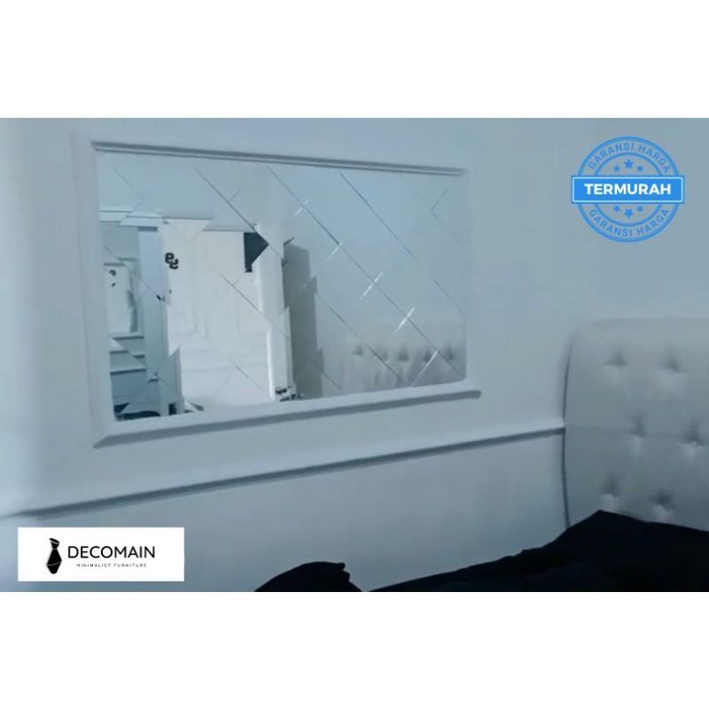 Cermin Penutup untuk kaca 12 x 12 wall moulding