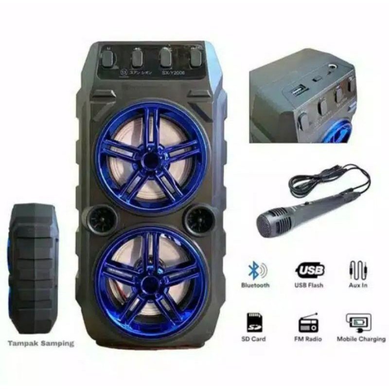 SX-Y2006 BLUETOOTH FREE MIC/KARAOKE