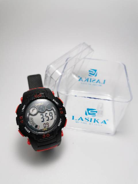 Jam tangan digital Sporty water Resist Lasika 888