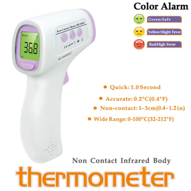 ［Ready Stock］Thermometer Infrared Non Contact Infrared Body  //FR8806