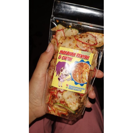 

krupuk seblak pedas