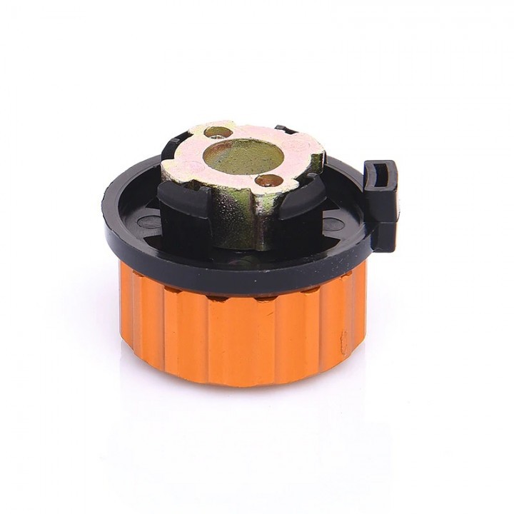 Outdoor Gas Stove Cartridge Tank Cylinder Auto-Off Adapter Connector