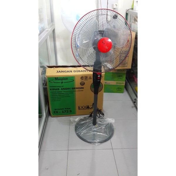 MASPION KIPAS ANGIN BERDIRI EX 172 S EX 174 S STANDING FAN Maspion EX 172S / 174S Stand Fan 16 inch