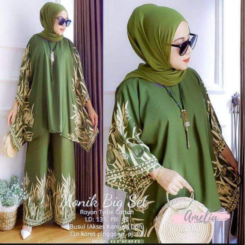 0ABA agenbaju ONE SET SET CELANA+LONG TUNIK ARAB MONGOL