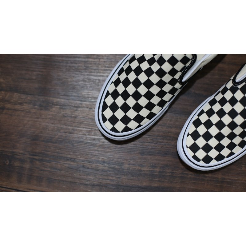 Vans Original Slip On Checkerboard Classic Black White