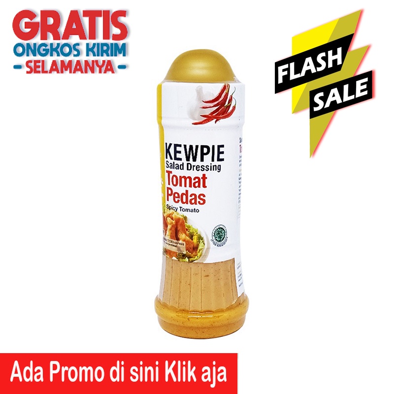 

KEWPIE SALAD DRESSING SPICY TOMATO SAUS SIRAM TOMAT PEDAS 200ML