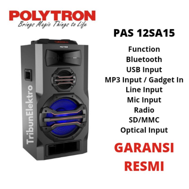 Speaker Meeting Polytron PAS 12SA15