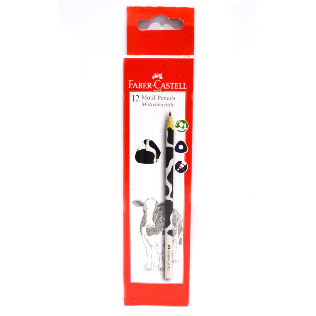 

Pensil 2B Motif Cow Faber Castell Per Box