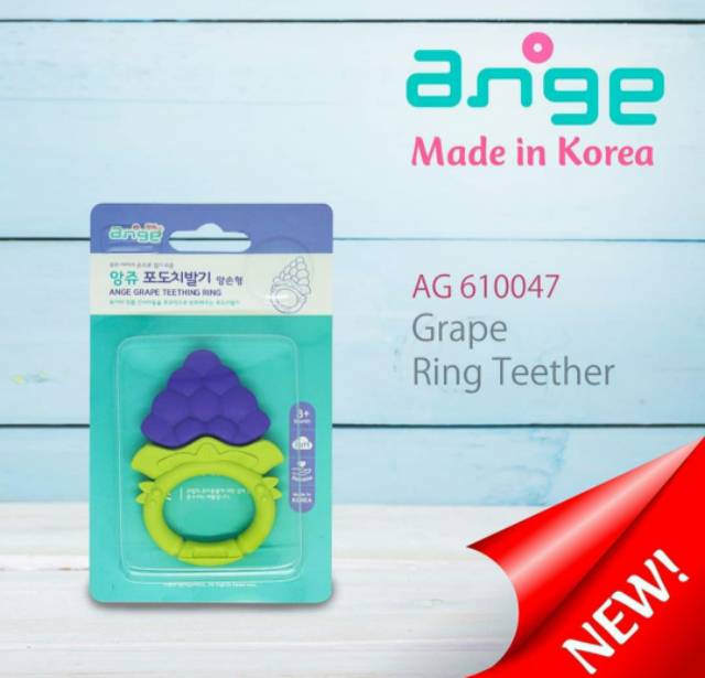 ANGE Fruit Ring Teether - Gigitan Bayi