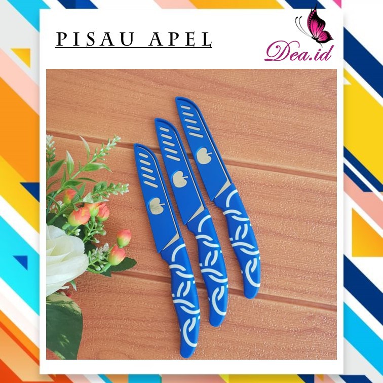 [DEASTORE] PISAU APEL &amp; PISAU BUAH BERBAHAN STAINLESS STELL AWET KUAT