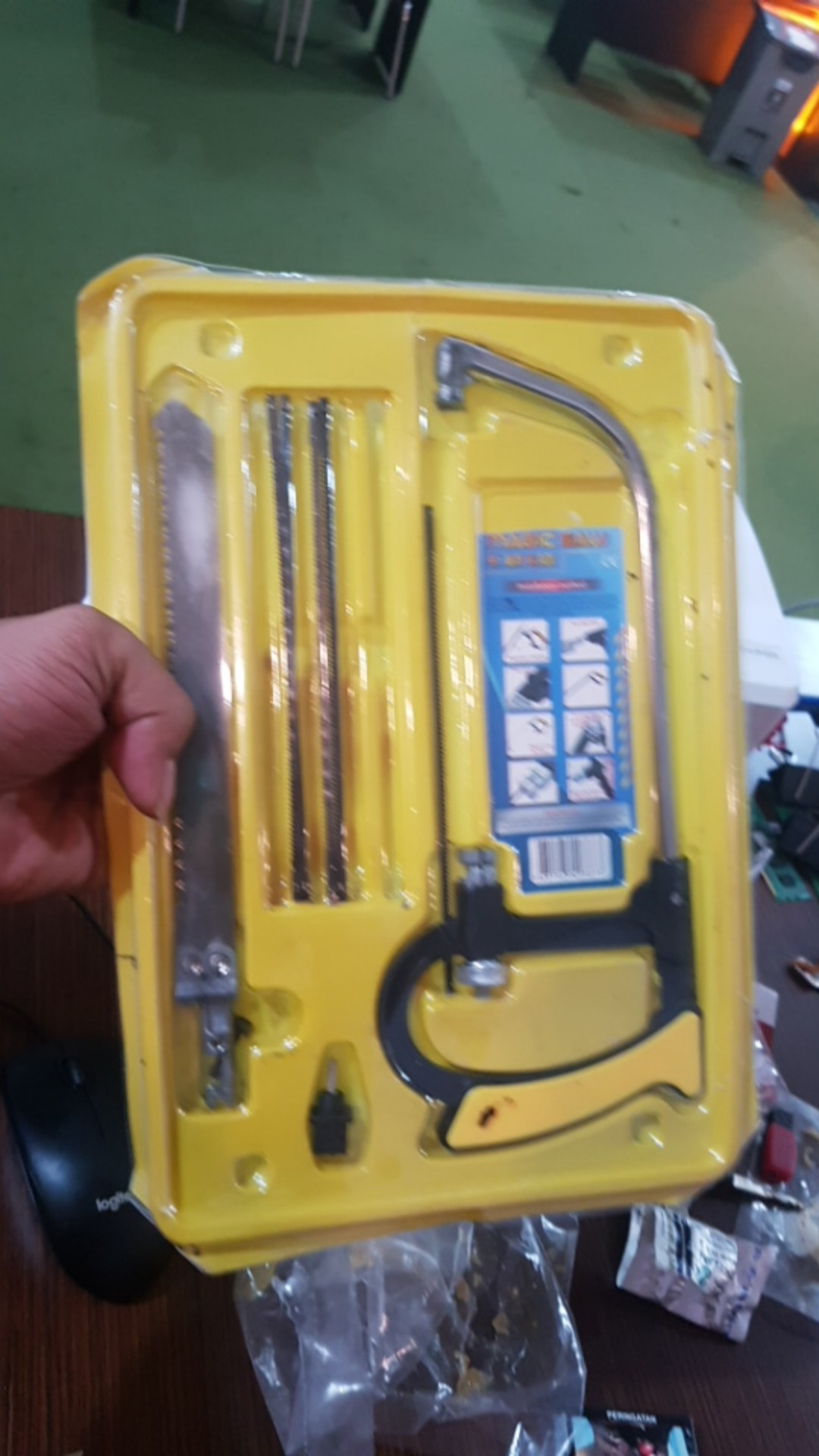 Magic Saw Gergaji Tangan Simple Serbaguna Bentuk U (6 Mata Pisau) Hhl-341