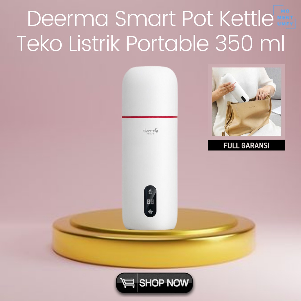 Deerma Alat Electric Hitter Kettle Ketel Termos Tremos Teko Botol Mug Gelas Ceret Listrik Pemasak Pe