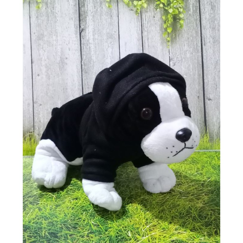 Boneka Anjing Boxer Hoodie