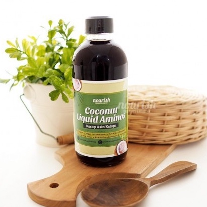 

Nourish Indonesia, Coconut Aminos (Kecap Asin) 250 ml-Jkut