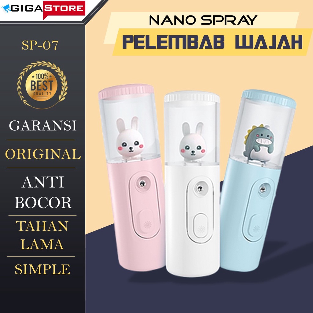 Nano Spray Pelembab Wajah Alat Sprey Sprayer Portable Mist Perawatan Wajah Nano Spray Cantik Mulus H