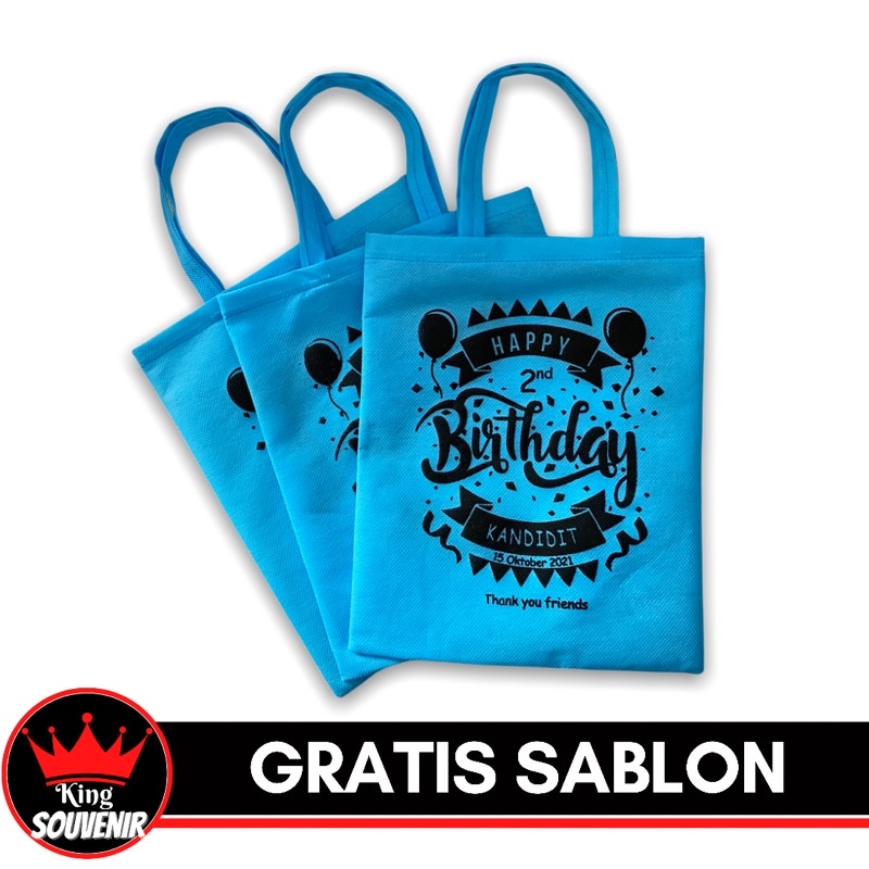

Tas Souvenir Ultah Murah/ F 20×25