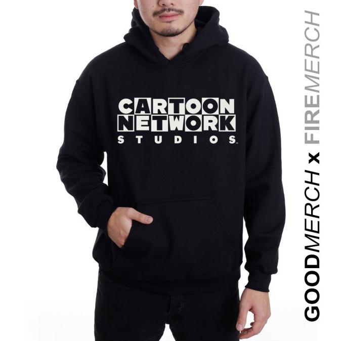 Jaket Sweater Cartoon Network Studios Hoodie Distro Pria Jumper Laki Wanita Fleece Polos Murah
