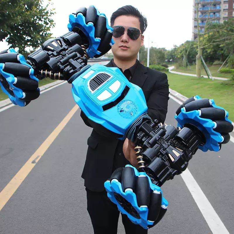 RC Mobil Remote Control Offroad 4x4 Gesture Sensor Dengan Jam Tangan 1:14 jumbo Mainan Mobil Off-Roa