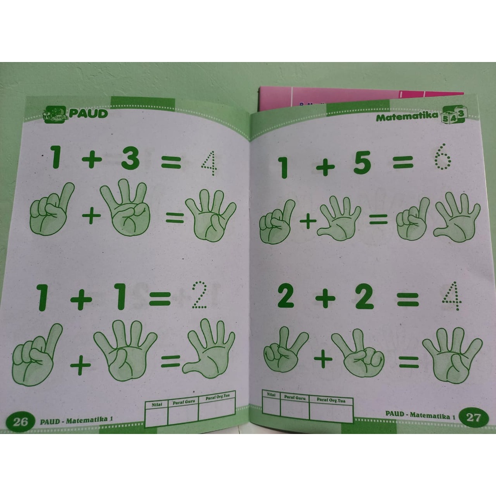 Paud Matematika (Buku PAH)