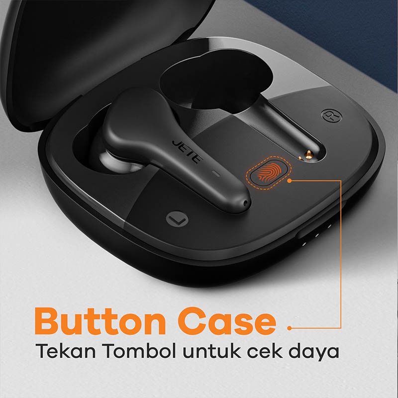 TWS Earbuds Headset Bluetooth Macaron JETE T9 - Garansi  2 Tahun