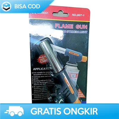 PEMANTIK GAS TORCH JET FLAME GUN ORI FIRETRIC PORTABLE MULTIFUNGTION