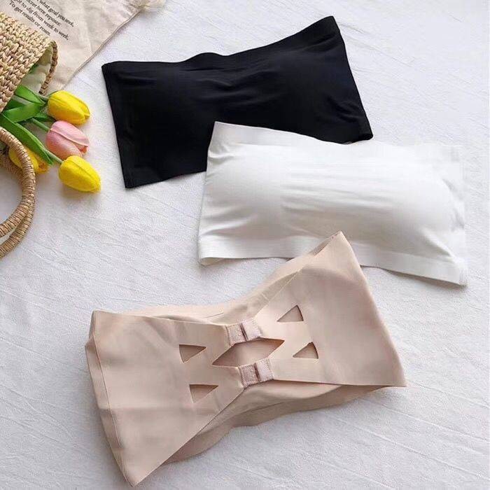 Bra Kemben Seamless Kait Belakang / Bra Kemben With Cup