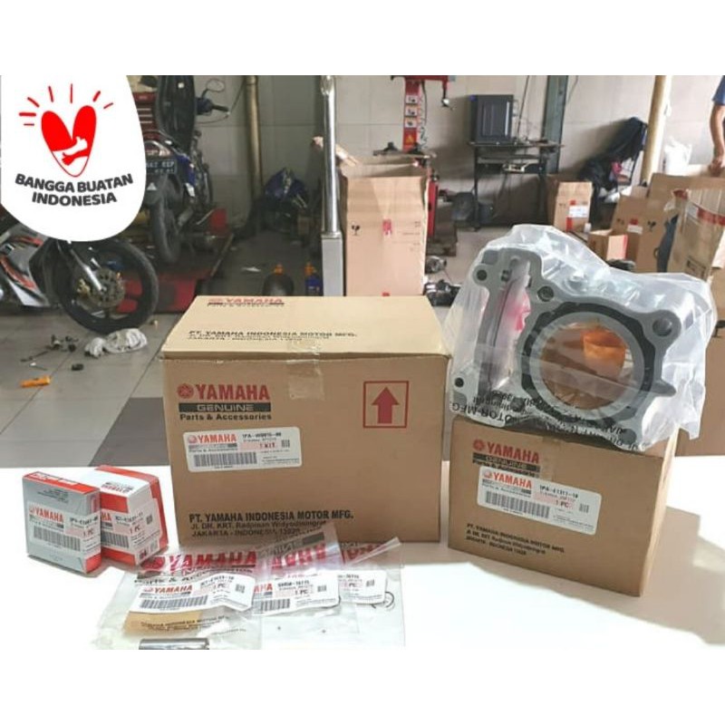 Blok Seher Boring Piston Kit Vixion OLD NVL Asli ORI Yamaha