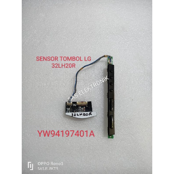 TOMBOL SENSOR TV LG 32LH20R 32LH20 R 37LH20R 37LH20 R 42LH20R 42LH20 R