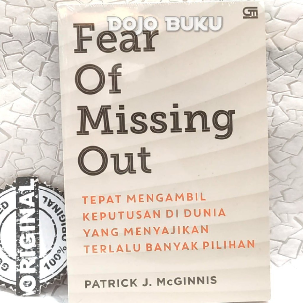 Buku Fear Of Missing Out by Patrick J Mcginnis