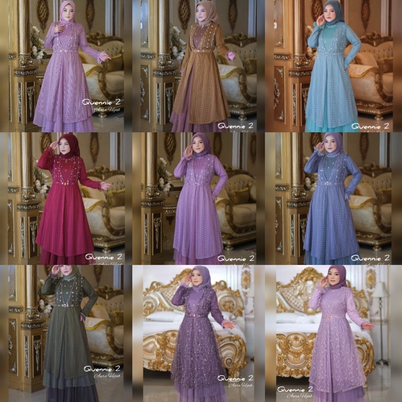 Quennie Gown 2 ORI by aura hijab