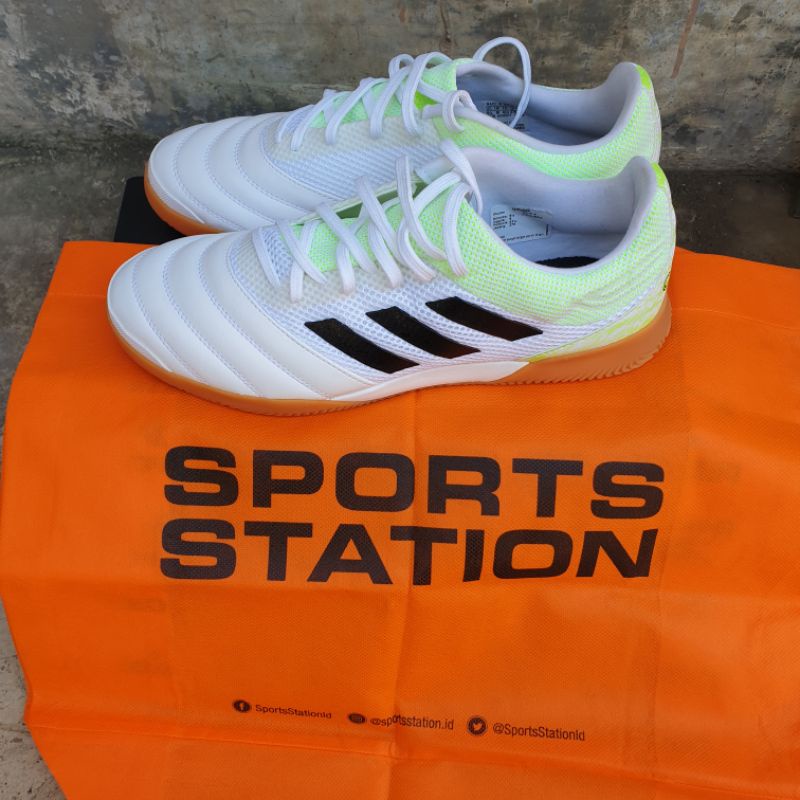 SEPATU FUTSAL ADIDAS COPA 20.3 IN SALA G28547 ORIGINAL | ADIDAS TOP SALA GLOW BLUE FV2551 ORIGINAL