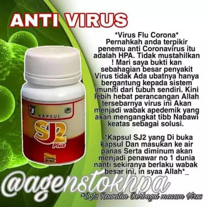 

Kapsul Herbal Sj2 HPA International