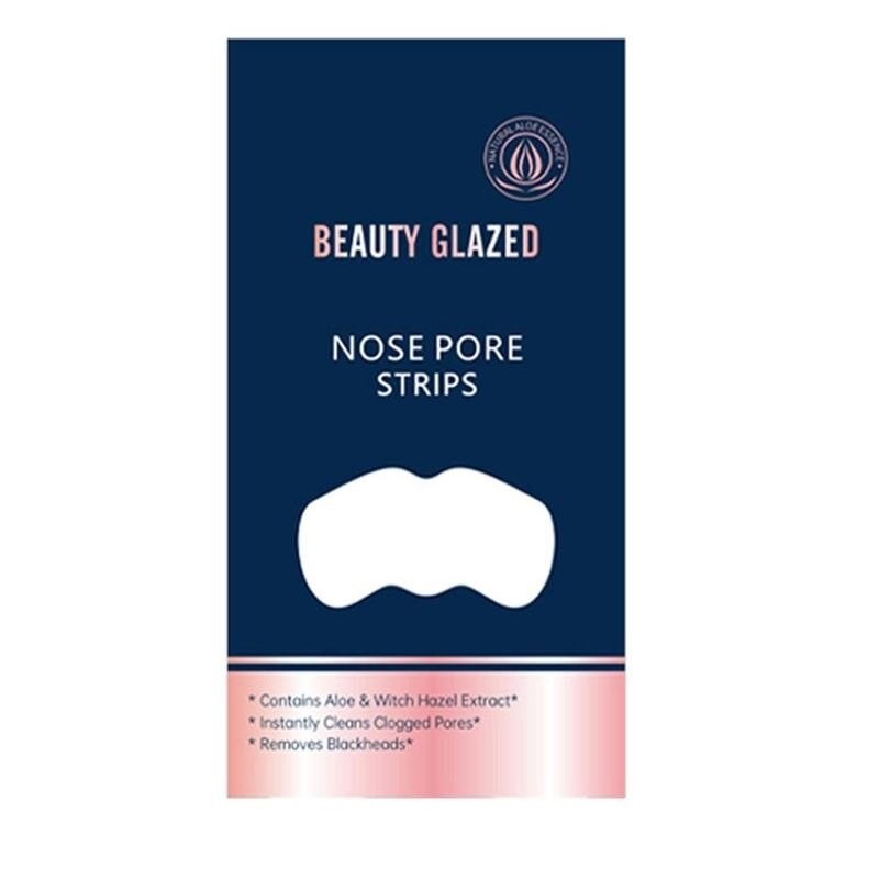 Beauty Glazed Nose Pore Strips Blackhead Remover Patch Pembersih Komedo Masker Pembersih Komedo