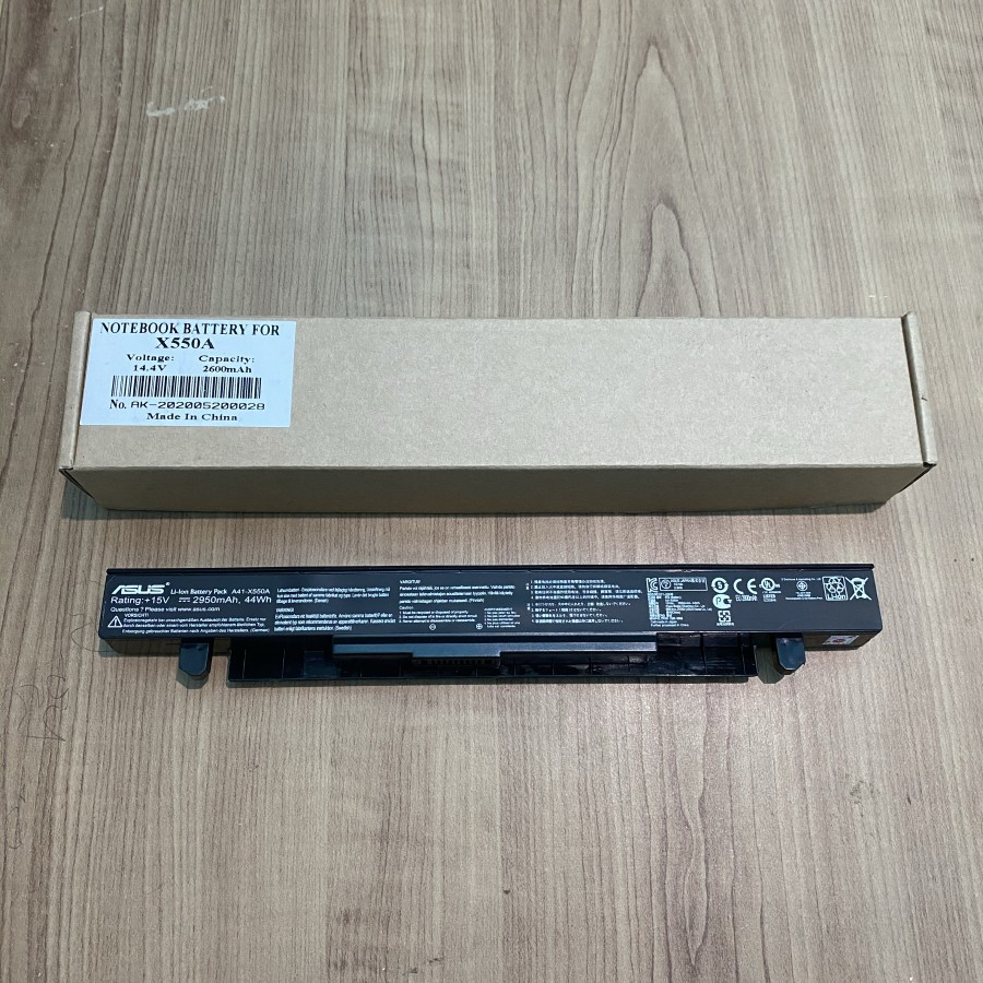 Baterai Original Asus X450VE X450VP X452 X452c X452cp X452E A41-X550A