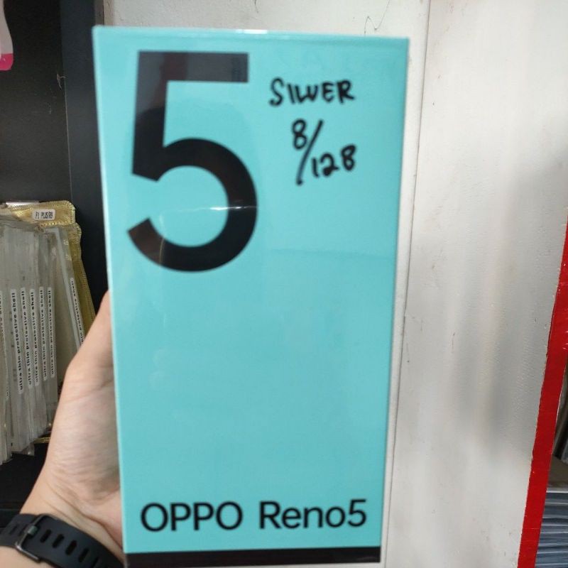 Oppo Reno 5 NFC 8/128 second likenew garansi resmi / Oppo reno5