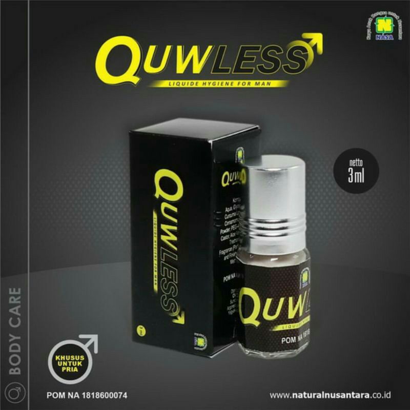 Quwless natural alami asli original nasa-Quwless