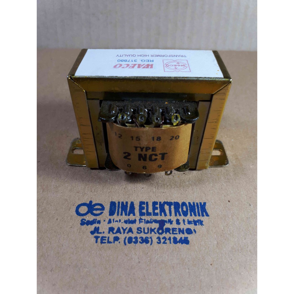 TRAFO 2 AMPER NON CT - WAECO ORIGINAL