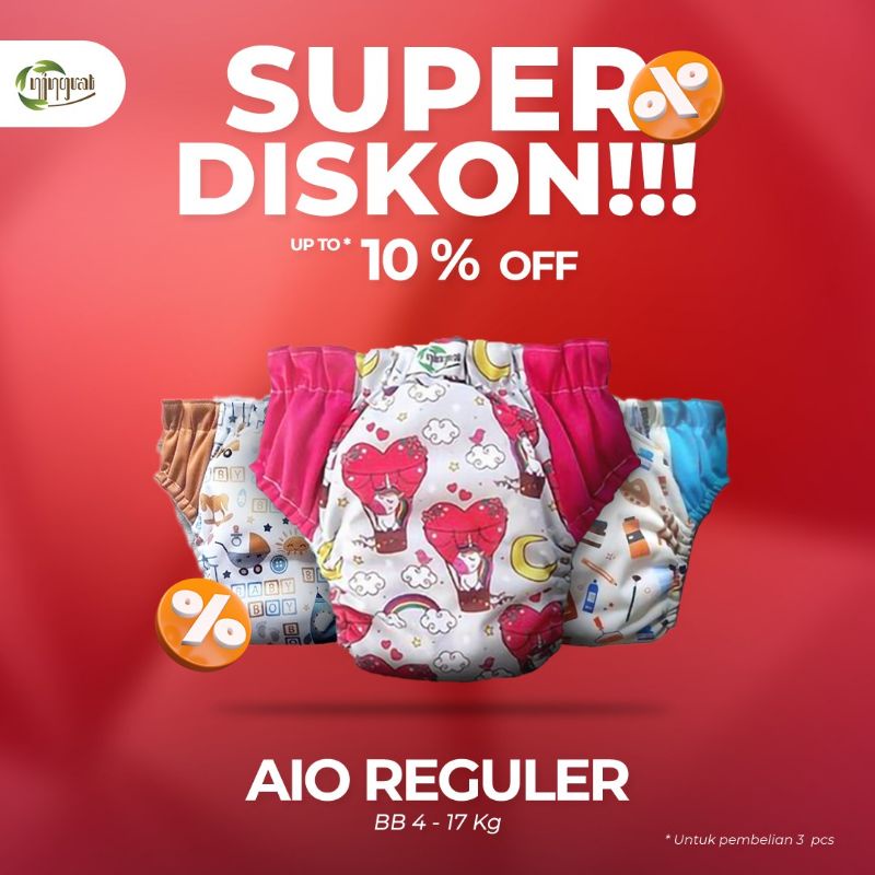 Clodi ningrat popok kain bayi pampers newborn diapers pempers bayi baru lahir clodi celana clody