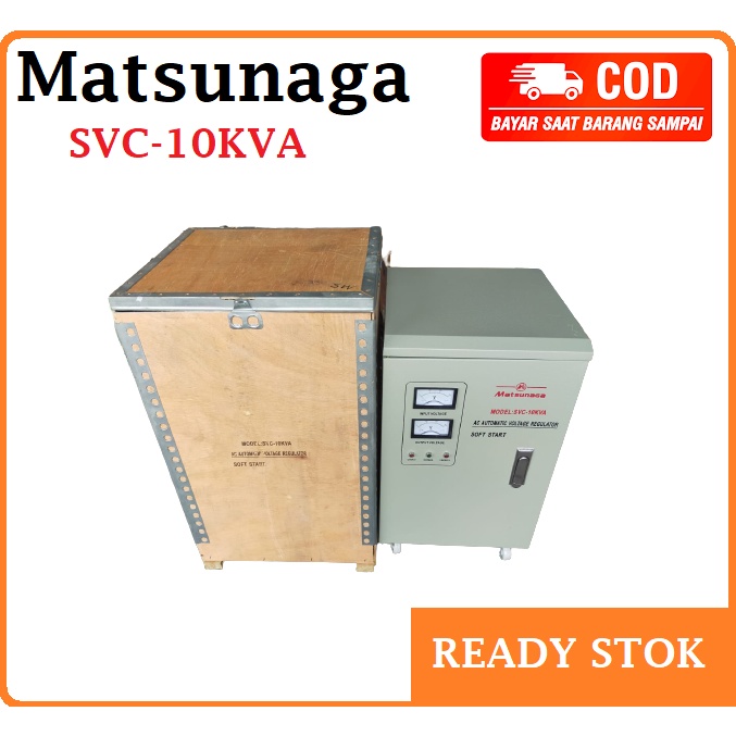 Stabilizer Matsunaga Stavol Stabilizer 10000 Watt 10KVA Penstabil Arus Listrik