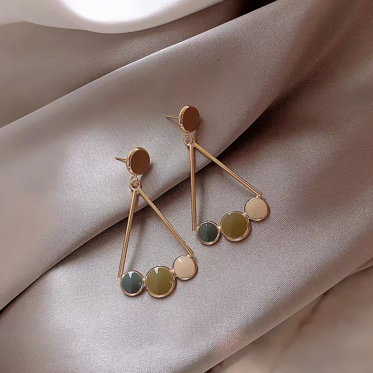 Anting s925 sterling silver hypoallergenic Gaya Korea Untuk Wanita-Eh041